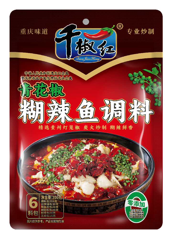 300g青花椒糊辣魚調(diào)料